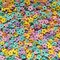 Edible Spring Flower Sprinkles – 2.47 oz Sugar Candy Toppers for Ice Cream, Cupcakes, Cakes, Cookies, Donuts, and Dessert Decorations